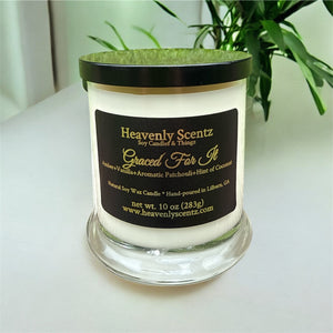 Graced For It Candle