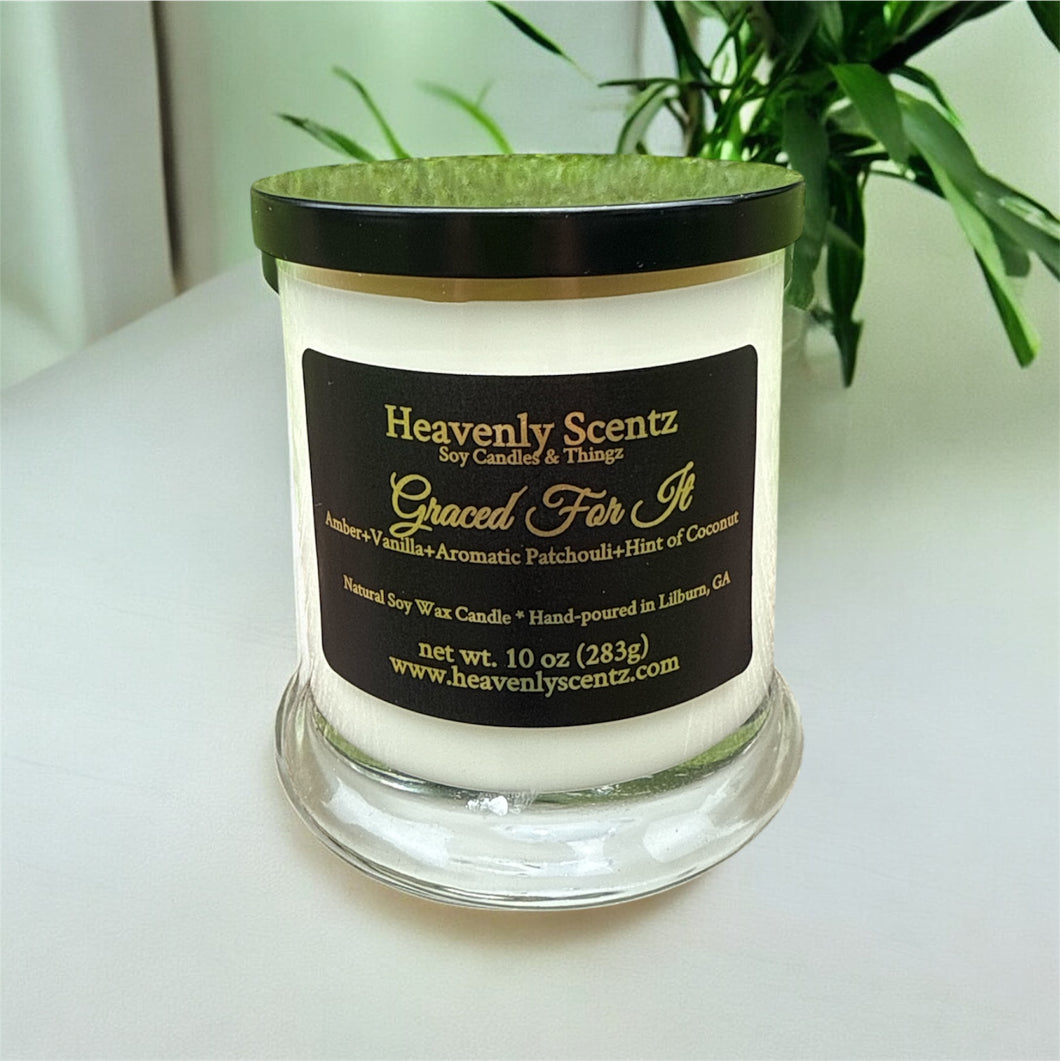 Graced For It Candle